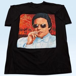 Hector Lavoe Shirt Mens XL Black Phat Dog Recordando A Felipe Pirela Vtg T-Shirt